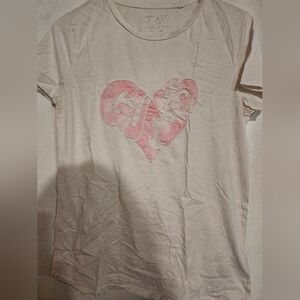 G by Guess Pink Graphic Polo T-Shirt